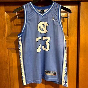 Michael Jordan UNC Retro Jersey - Kids Lg (14-16)